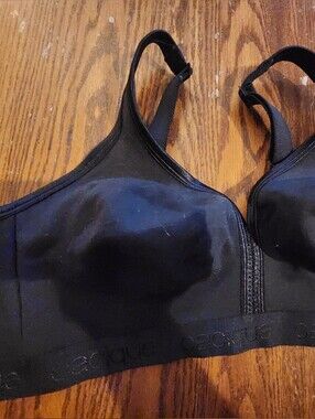 Cacique Black Wireless Comfort Bra